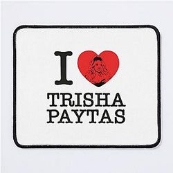 I Love Trisha Paytas  Mouse Pad