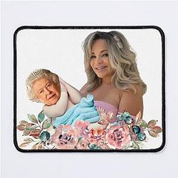 Trisha paytas queen Elizabeth II Mouse Pad