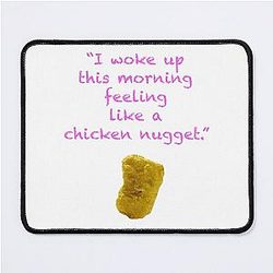 Trisha Paytas Chicken Nugget Mouse Pad