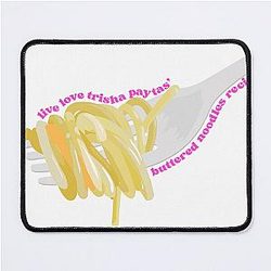 trisha paytas pasta sticker Mouse Pad