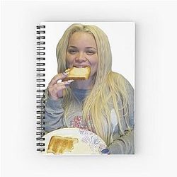 Trisha Paytas meme Spiral Notebook