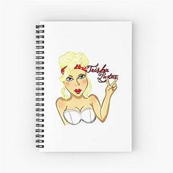 Vintage trisha paytas Spiral Notebook