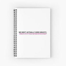 Trisha Paytas Gravity Frenemies Spiral Notebook