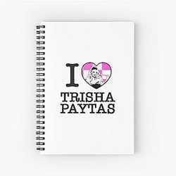 I Love Trisha Paytas  Spiral Notebook