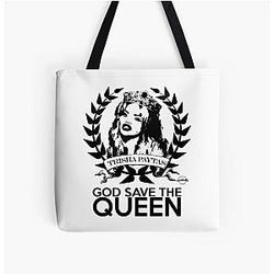 Trisha Paytas "God Save The Queen" All Over Print Tote Bag