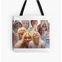 Trisha Paytas Crying Compilation (MugFace MaskTShirtPillow and more!) All Over Print Tote Bag