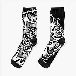 Mandala, trivium Socks