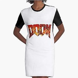 of Trivium Logo Graphic T-Shirt Dress