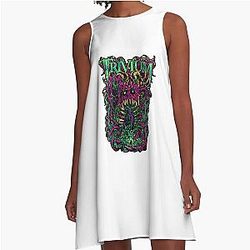 trivium logo A-Line Dress
