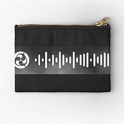 Trivium - A Grey So Dark Spotify Scan Code Zipper Pouch