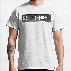 Trivium - A Grey So Dark Spotify Scan Code Classic T-Shirt