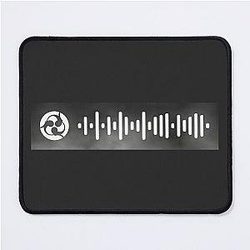 Trivium - A Grey So Dark Spotify Scan Code Mouse Pad