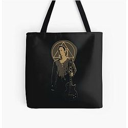 Matt Heafy from Trivium art paint  All Over Print Tote Bag