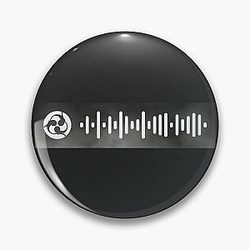 Trivium - A Grey So Dark Spotify Scan Code Pin