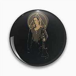 Matt Heafy from Trivium art paint  Pin