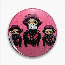 Monkey gang trivium Pin