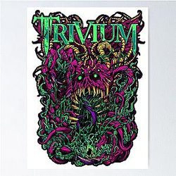 trivium logo Poster