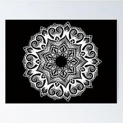 Mandala, trivium Poster