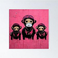 Monkey gang trivium Poster