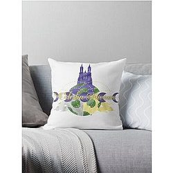 Rei's Homeworld Logo: Celestia Trivium Throw Pillow