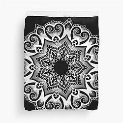 Mandala, trivium Duvet Cover