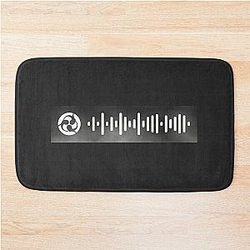 Trivium - A Grey So Dark Spotify Scan Code Bath Mat
