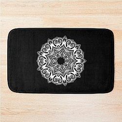 Mandala, trivium Bath Mat