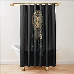 Matt Heafy from Trivium art paint  Shower Curtain