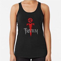 trivium band Racerback Tank Top