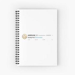 Trixie Mattel Merch Literally Spiral Notebook