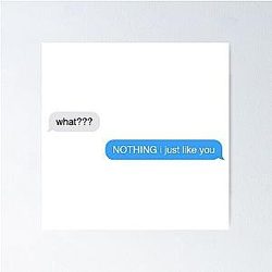 UNHhhh NOTHING I JUST LIKE YOU Trixie Mattel & Katya Zamolodchikova Poster