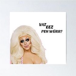 Trixie Mattel (What is power?) Poster