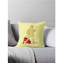 Trixie Mattel and Katya Zamoldchikova Throw Pillow