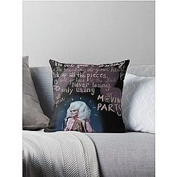 Trixie Mattel Moving Parts Lyrics Throw Pillow