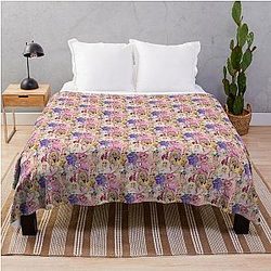 Trixie Mattel collage Throw Blanket