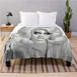 TRIXIE MATTEL MARBLE Throw Blanket