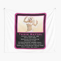 Trixie Mattel Trading Card Tapestry