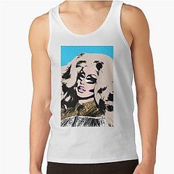 Trixie Mattel style pop art Tank Top