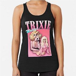 Trixie Mattel vintage	 Racerback Tank Top