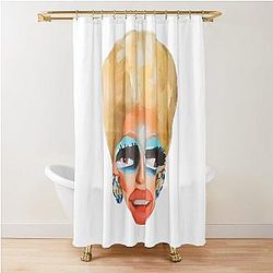 Trixie Mattel Merch Trixie Face Shower Curtain