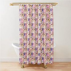 Trixie Mattel collage Shower Curtain