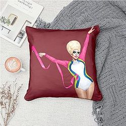 Trixie Mattel LA 2601 - Successful entrepreneur and founder of Trixie Cosmetics Trixie Mattel Pillows