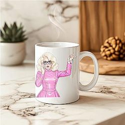 Trixie Mattel LA 2601 - Known for her exaggerated doll like makeup aesthetic Trixie Mattel Mugs