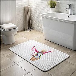 Trixie Mattel LA 2601 - Successful entrepreneur and founder of Trixie Cosmetics Trixie Mattel Bath Mats
