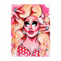 Beautiful Moment DTNK1507 Trixie Mattel Posters