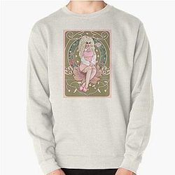 Trixie Mattel Art Nouveau Portrait Pullover Sweatshirt