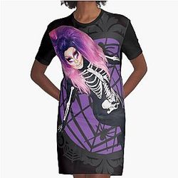 Trixie Mattel - Halloween Graphic T-Shirt Dress