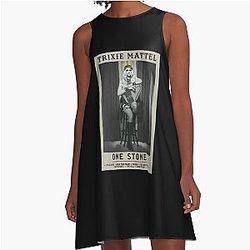Trixie Mattel One Strone A-Line Dress