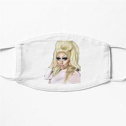 trixie mattel sticker Flat Mask
