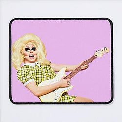 Trixie Mattel And a Guitar Mouse Pad